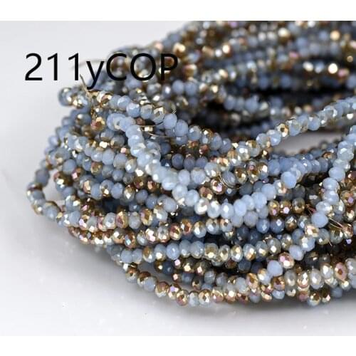 5A qaulity !!!3MM 140 piece/lot Bicone crystal beads Cut Faceted Round Glass Beads DIY Apparel Sewing
