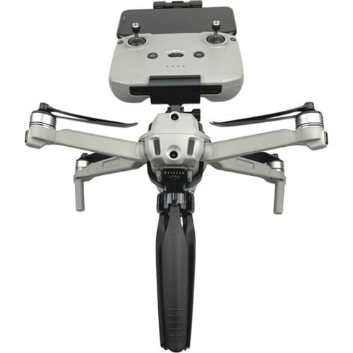 Gimbal Stabilizer Bracket Phone/Remote Control Clip Bracket with 1/4 Port Tripod Connection for DJI Mavic Air 2 Drone