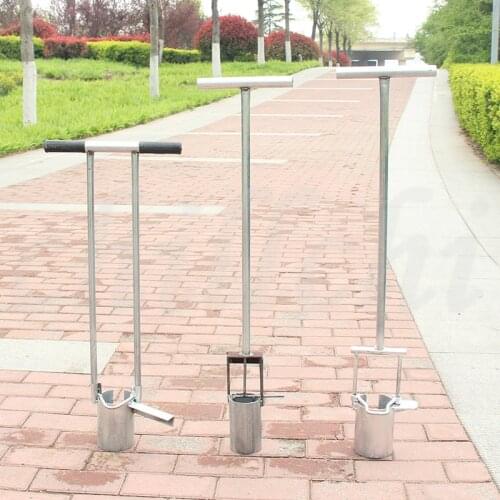 Corn crops transplanting artifacts dig seedlings hole planting seedlings digging hole shovel transplanting seedlings