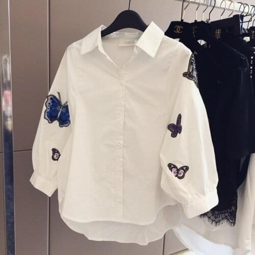 Mrza Gtxe Women's Shirts With Embroidery