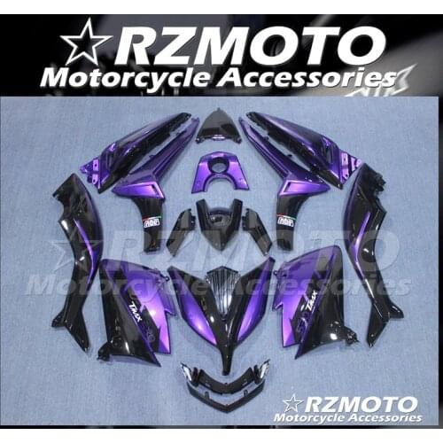 New ABS Motorcycle Fairing Kits Fit For Yamaha TMAX530 Tmax 530 2015 2016 15 16 T-MAX tmax530 Bodywork Set Custom Purple