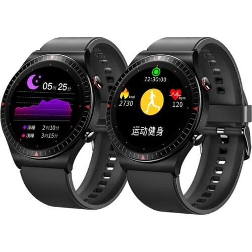 New Full Circle Touch Screen luxury Bluetooth Call Men Smart Watch IP67 Waterproof Sport Activity Fitness Watch For Android IOS