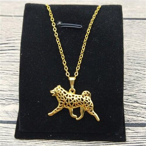 New Shiba Inu Necklace Trendy Style Shiba Inu Pendant Necklace Women Pet Jewellery Fashion Animal Dog Jewellery