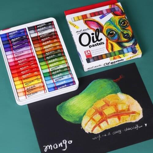 Professional Painting Oil Pastel 12/24/48 Colors Graffiti Soft Pastel Drawing Pen for Artist School Stationery Supplies Crayon