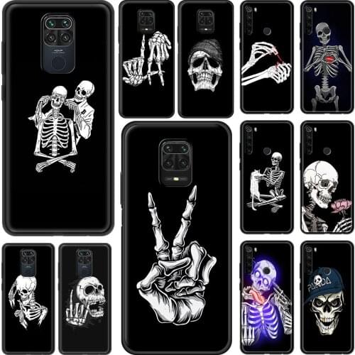 Silicone Case for Redmi Note 8 8T 9T 9 7 Pro 9A 8A 7A Luxury Cover Note 10 Pro MAX K40 PRO Plus Shell Skeleton