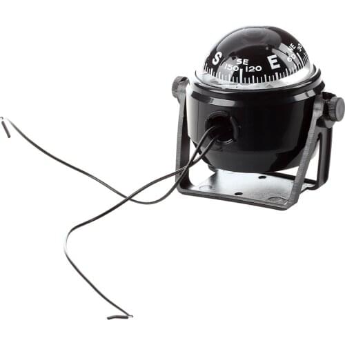 LED Floating Magnetic Compass Compass Navigation Car Auto Marine