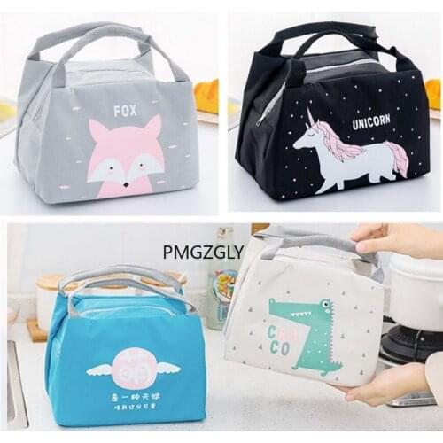 New Baby Food Milk Bottle Storage Insulation Bags Waterproof Oxford Flamingo Bag Lunch Bag Infant Kids Food Warmer Thermal Bag