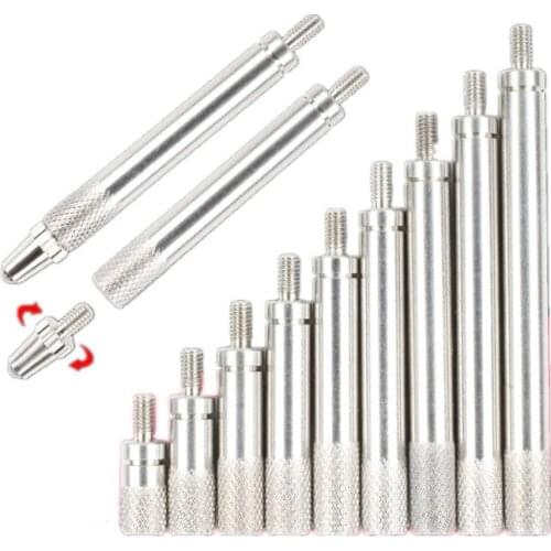 Universal M2.5 Dial Indicator Probe Longer Extension Bar Lever Stem Rod Set Depth Gauge Head Rod Connecting Kit