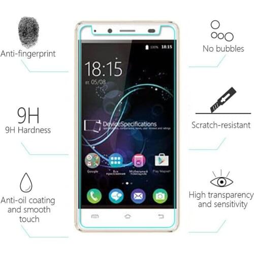 BQS-5060 Tempered Glass BQ Mobile BQS-5060 Slim Screen Protector 2.5D 9H Safety Protective Film on BQS 5060 BQS5060