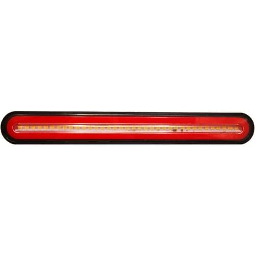 1Pcs Super bright 24V Truck Trailer LED Taillight Neon Lamp LED RV Trailer Stop Flowing Turn Signal Brake Rear Tail Light