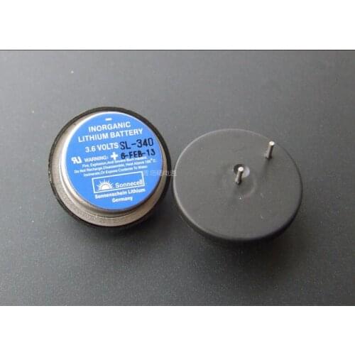 1PCS SL-340 SL340 340 3.6V 400mAh Button lithium battery Li-ion battery