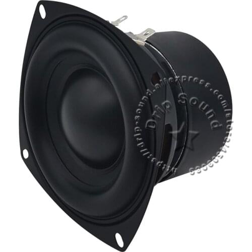 4" inch 4Ohm 8Ohm 40W Bass Audio Speaker Stereo Woofer Loudspeaker Horn Trumpet DSAR-4W-40W-01B