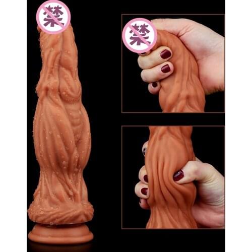 Anal Dildo Plug Silicone Realistic Suction Cup Female Toy G Spot Adult Penis Sex Adult Masturbator Sex Toy for Women