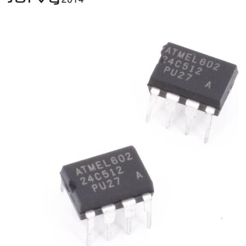 AT24C512-10PI-2.7 DIP8 Line AT24C512-10PU-2.7 24C512 EEPROM memory
