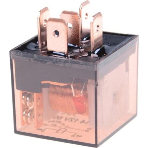 Automotive Relay 12V 100A 5Pin SPDT Car Control Device Car Relays DC 24V 48V High Capacity 100A Switching Capability