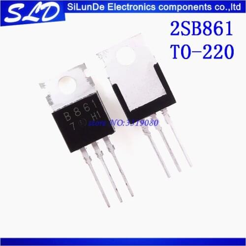 Free Shipping 50pcs/lot 2SB861 B861 PNP TO-220 200V 2A new and original in stock