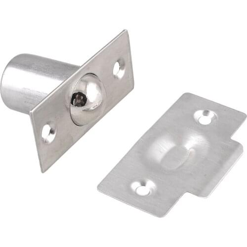 Closet Door Fitting Stainless Steel Ball Catch with Strike Plate