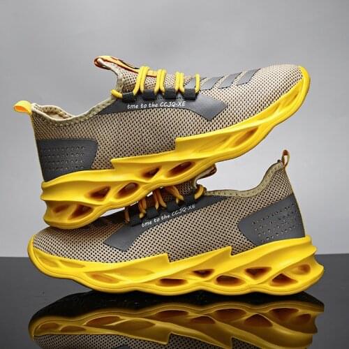 Designer Sneakers Men Shoes Air Mesh Blade Casual Shoes Men Platform Walking Sport Shoes Basket Homme Zapatoas Hombre Big Size