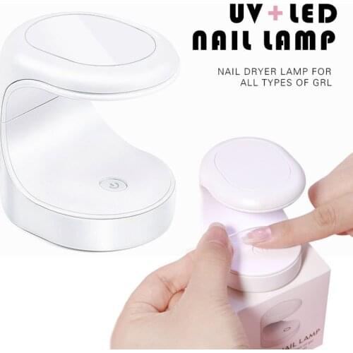 Mini Nail Art Small Nail Lamp Portable Nail Art Phototherapy Machine Single Nail Polish Glue Baking Lamp Nail Lamp