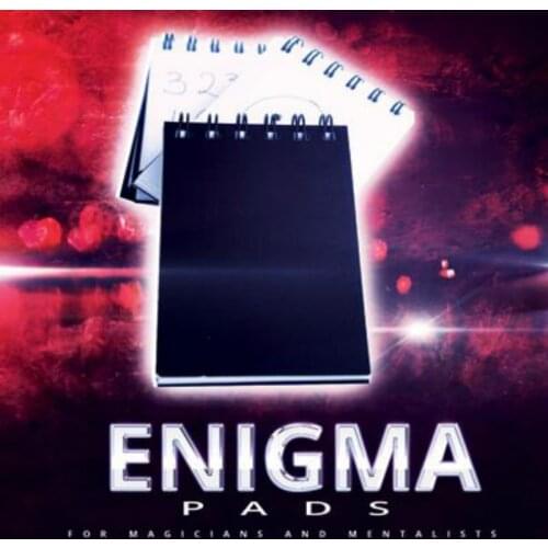 Enigma Pad (3 Gimmick Pack ) By Paul R - Magic Tricks,Close Up Magic Props,Illusions Mentalism,Prophecy,Magician Toys Fism