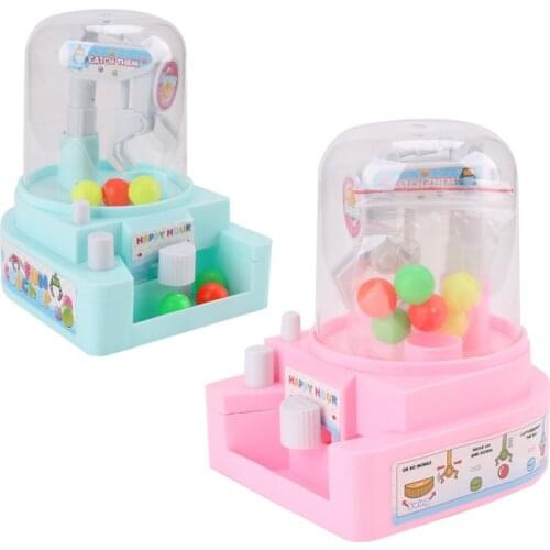 New toy mini doll catching machine folder candy machine tabletop game catching girl toy gifts