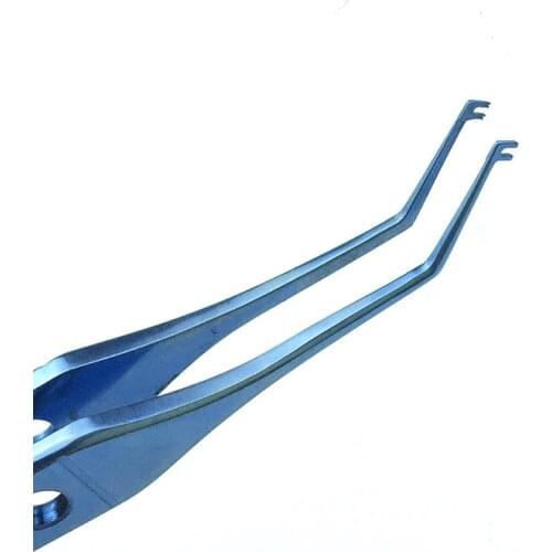 Ophthalmic Polack Corneal Suturing Forceps Animal Experiment Ophthalmic Tweezer Ophthalmic Tool