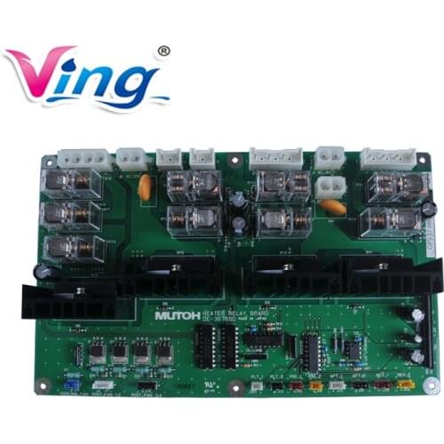 Original Mutoh VJ-1204 / VJ-1304 / VJ-1604 Heater Relay Board - DF-49661