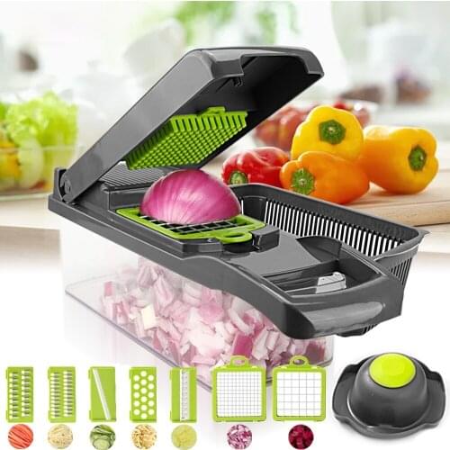 Vegetable cutter multifunctional Slicer Fruit Potato Peeler Carrot Grater Kitchen accessories basket vegetable slicer