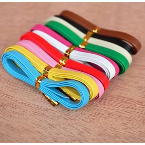 DIY Material Doll Waist Belts Mini Doll Bag Belt Handmade Doll Clothes Bags Sewing Accessories Length 50cm Width 3/5mm