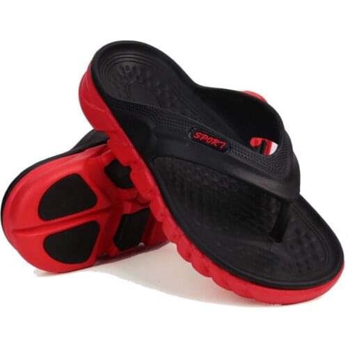 Men Flip Flops Summer Beach Sandals Slippers For Men Flats High Top Non-slip Shoes Men Plus Sandals