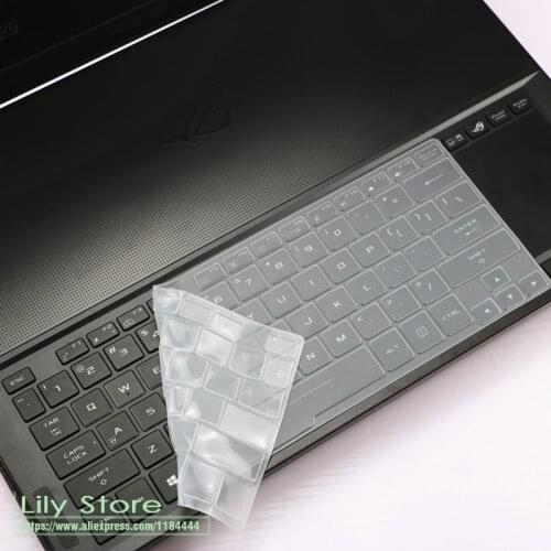 Silicone Keyboard Cover laptop Skin For ASUS ROG Zephyrus S GX501GI GX501GS GX501 asus GX531 GX531GS notebook 15.6 inch