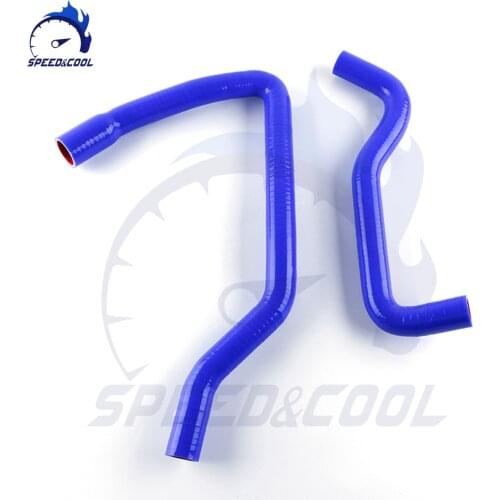 Silicone Radiator Coolant Pipe Tube Hose Kit For Mitsubishi Colt Ralliart Z27A 4G15