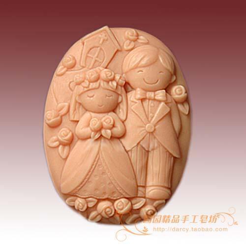 Wedding Silicone Soap mold candle mould DIY Carft molds S025