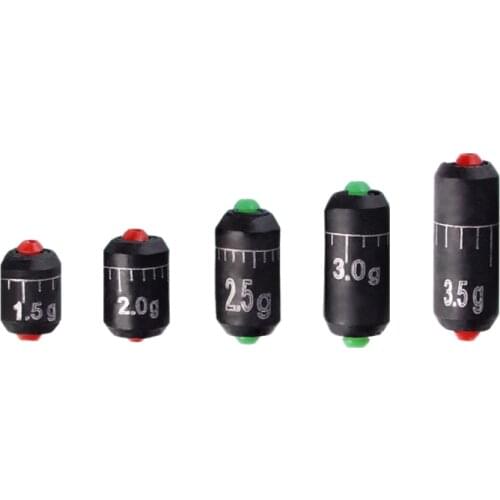 100 Pcs/Set Lead Sinkers Weight Removable Split Fishing Tackle Opening Mouth Carp Fishing Accessories for Fishing Sinker