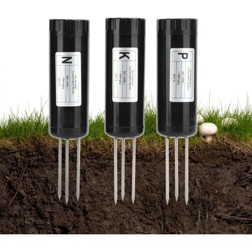 Soil pH Tester Nutrient Intelligent Fertilizer Detector Meter NPK Sensor Gardening Tool Tester Kit for Flowers
