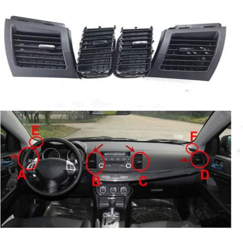 Genuine Hengfei car air conditioner outlet for Mitsubishi Lancer EX air conditioning vents