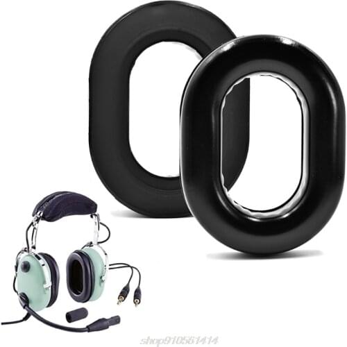 Replacement Gel Ear Seals Ear Cups Ear Pads Cushion for David Clark H10 Series Aviation Headset accessories M18 21 Dropshipping