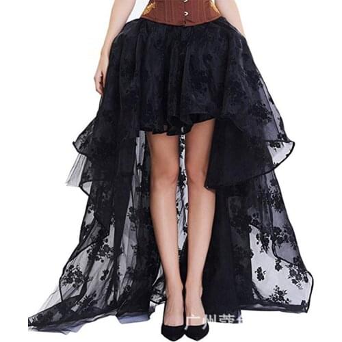 Dress Costume Women Irregular Lace Skirt Girls Summer Sexy Slim Long Skirt Adult Halloween Costume Daily Party
