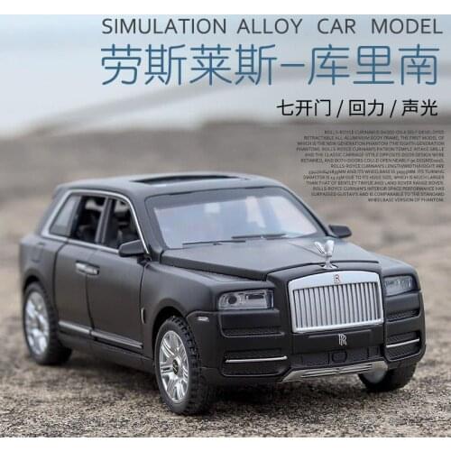 1:32 Toy Car Rolls-Royce Cullinan Metal Toy Alloy Car Diecasts & Toy Vehicles Car Model Car Miniature Toys For Children