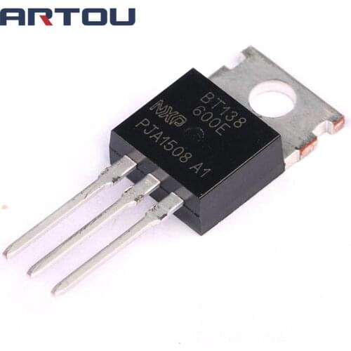 20PCS BT138-600E BT138-600 12A 600V TO-220 Triacs logic level Thyristor
