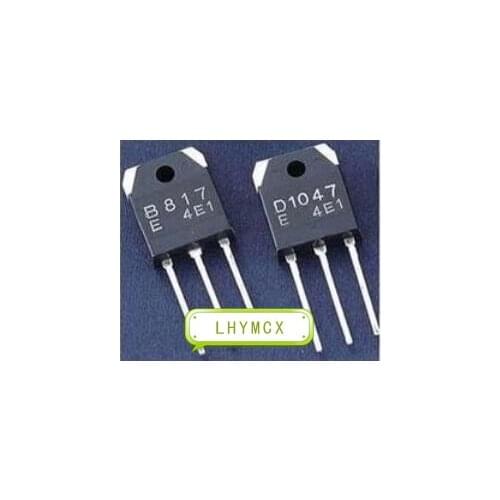 4PCS 2piezas = B817 2piezas = D1047 2SB817 2SD1047 TO-3P