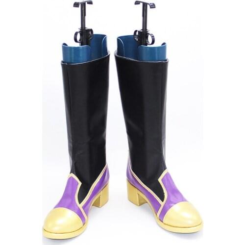 Anime Halloween Cosplay Shoes Twisted Wonderland Boots Riddle Cosplay All Members
