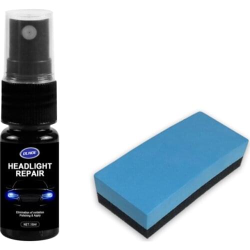Car Headlight Repair Liquid Headlight Polishing Anti-scratch And Maintenance Liquid Kit 10/20/30/50ML Rearview Mirror Coating