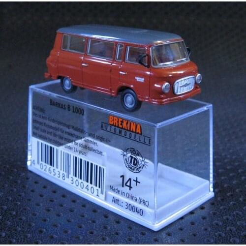 Bre kina 1:87 Bar kas B 1000 Van 06 Pocket model boutique alloy car toys for children kids toys original box