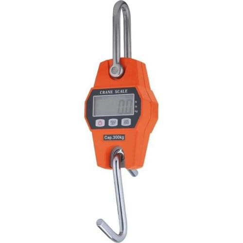 Household Portable Scale 300kg Mini Electronic Hook LCD Digital Electronic Balance Hanging Scales Waterproof Durable For Farm