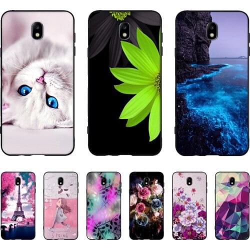 TPU Case For Samsung Galaxy J7 2017 J730F EU Version Soft Silicone Cover For Samsung J7 2017 EU Version Back Phone Shells Bags