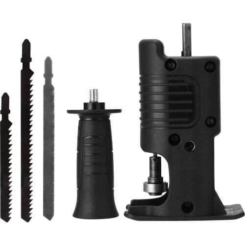 Electric Drill Modified Accessory Electric Reciprocating Saws Drill to Jig Saws Portable Woodworking Cutting Utility Tool