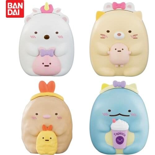 Bandai Genuine Gashapon Sumikkogurashii Shellless Gacha Modeling Series 5 Cat Penguin Anime Action Figure Collect Model Toys