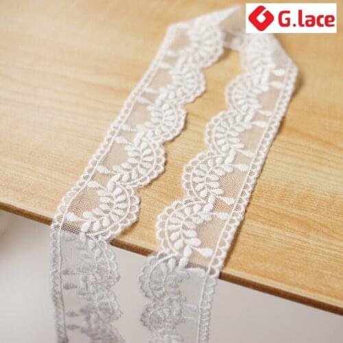 GLace 3Y/Lot off white lace embroidery lace cotton lace wedding night dress decoration clothing garment accessories TX092
