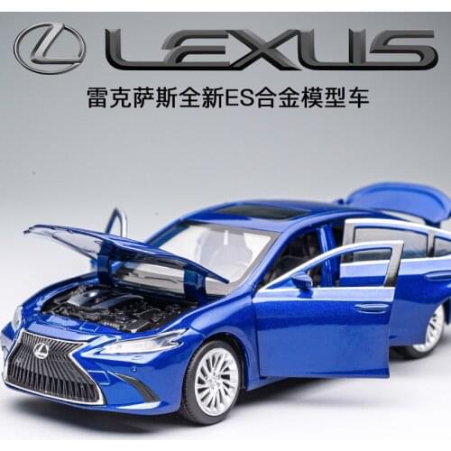 Lexus ES300 Alloy Car Model Lexus Simulation Car Model Steering with Shock Absorption Sound and Light Toy Car
